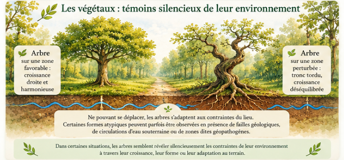 Les végétaux, témoins silencieux de leur environnement